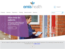 Tablet Screenshot of emishealth.com